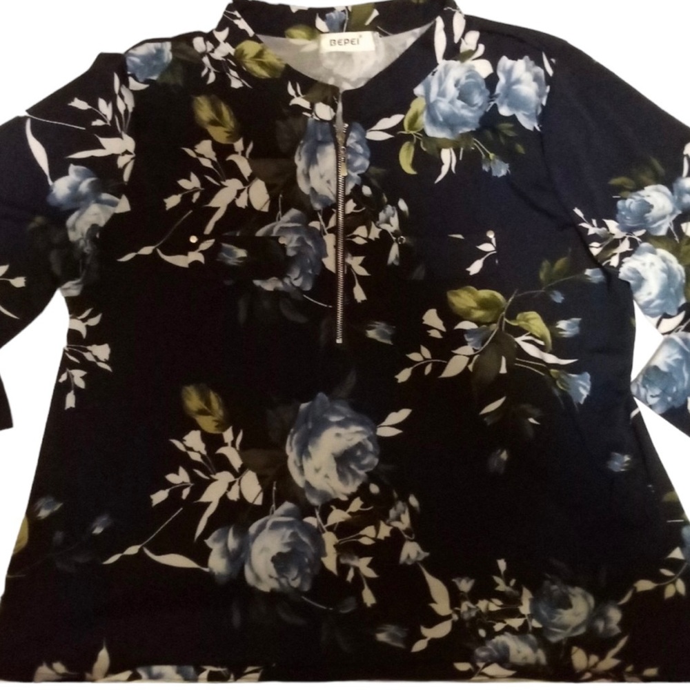 Floral Print Blouse